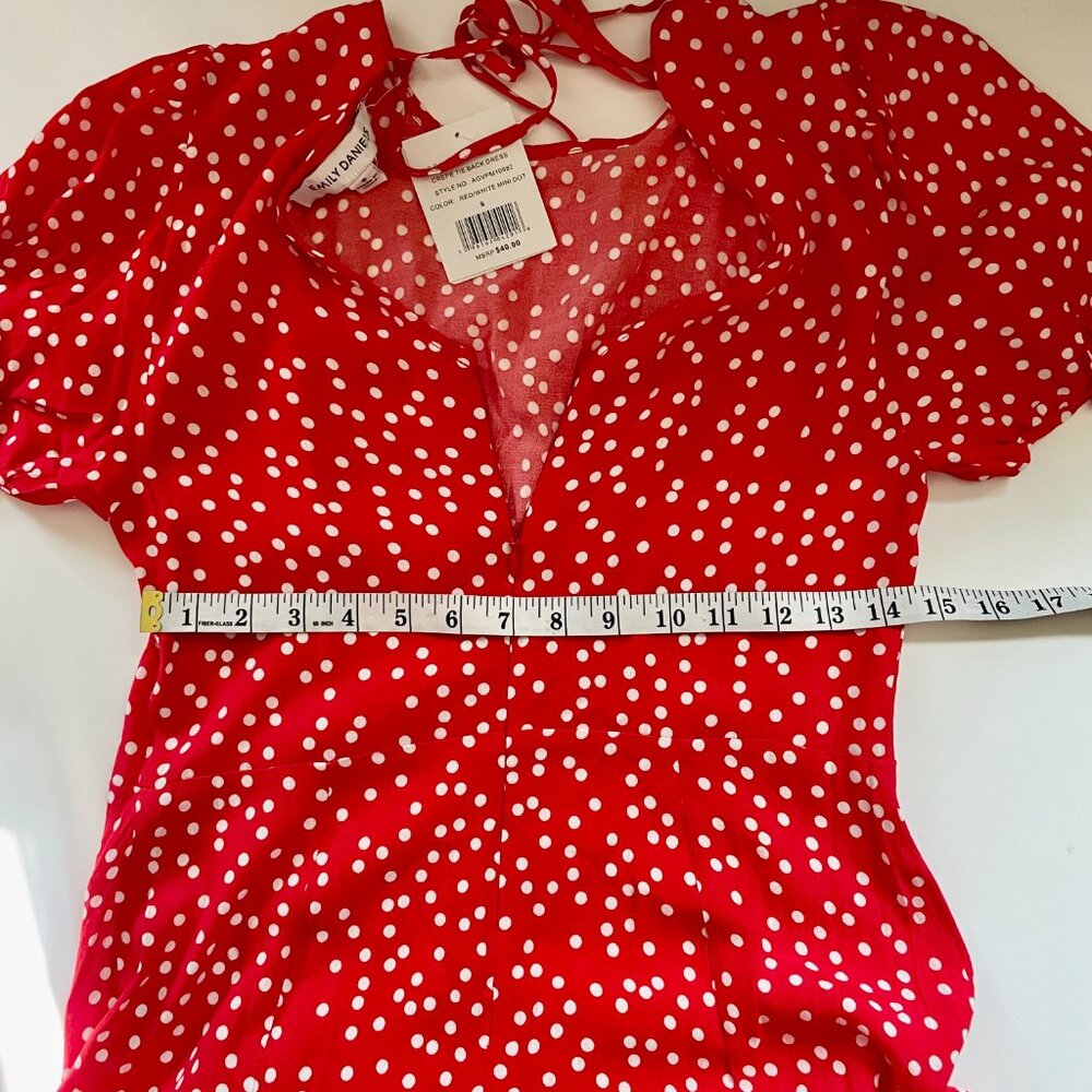 Emily Daniels Red polka dot dress - Picture 12 of 12
